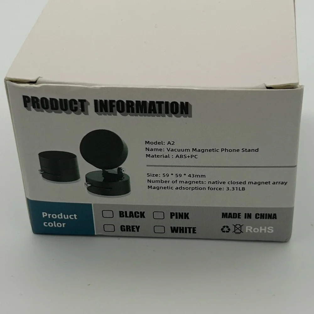 Vacuum Suction Phone Holder